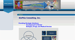 Desktop Screenshot of biophia.com
